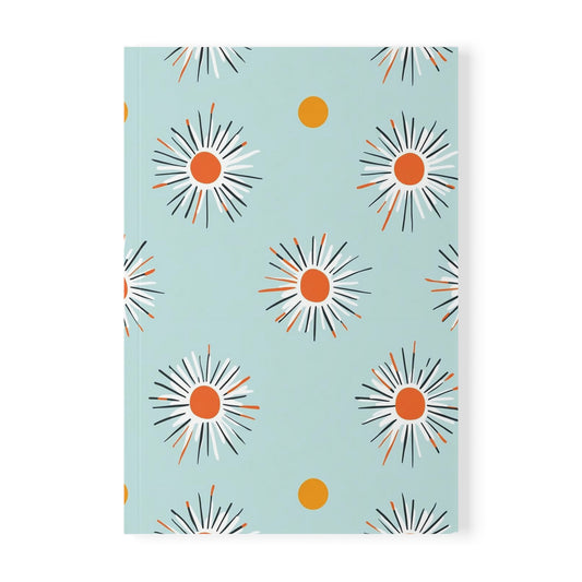 Star Pop - Mod Starburst Softcover Notebook, A5