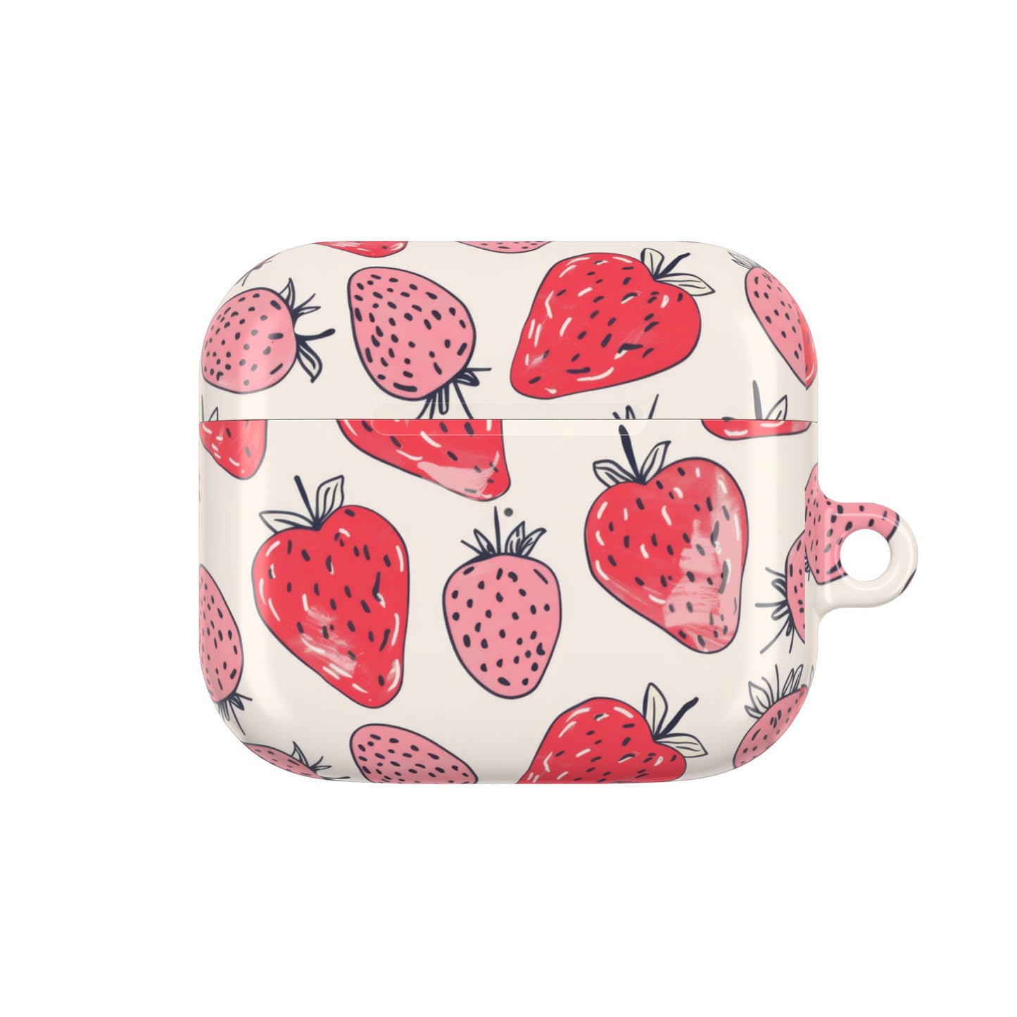 Berry Fresh Strawberry AirPod Case