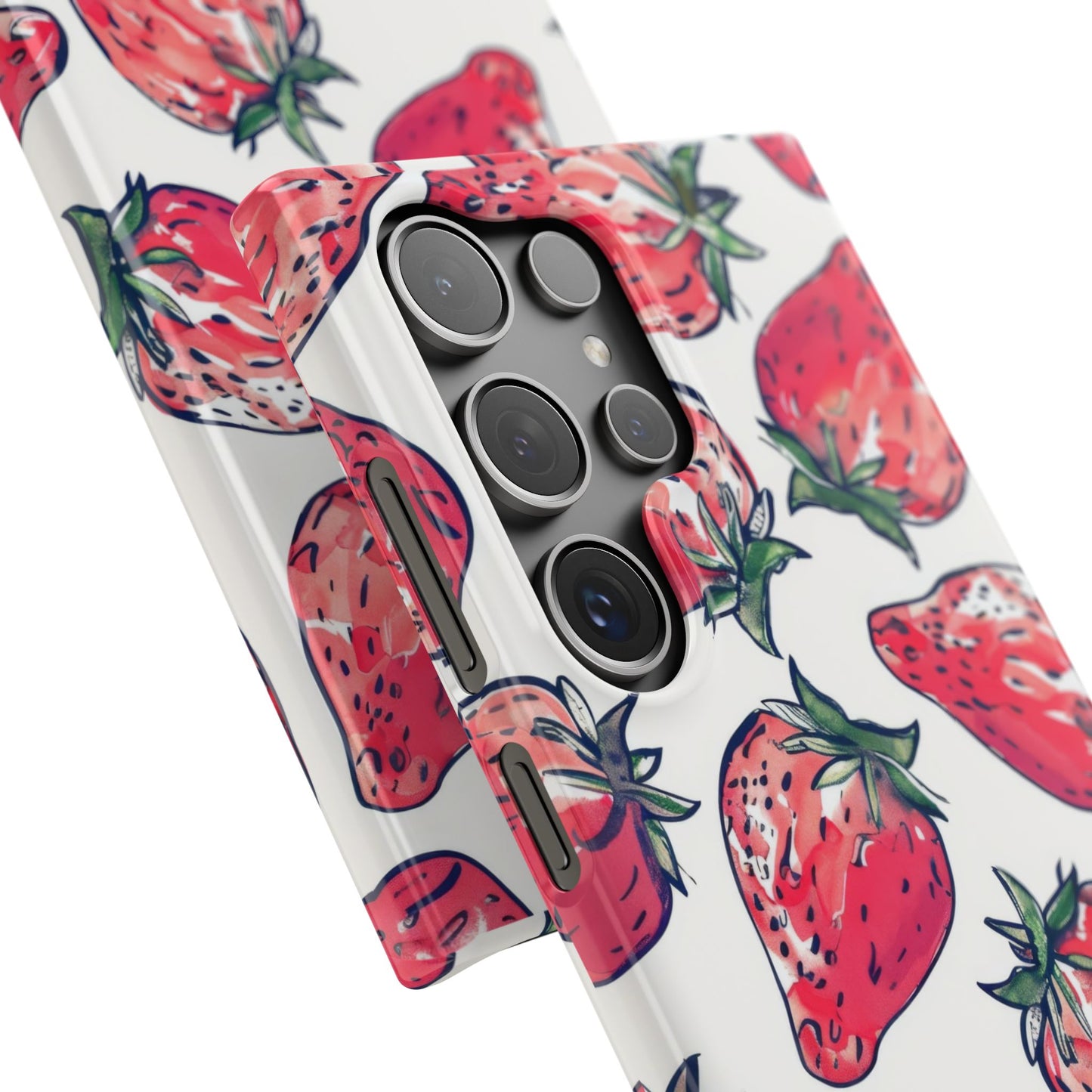 Creamy Berry Phone Snap Case