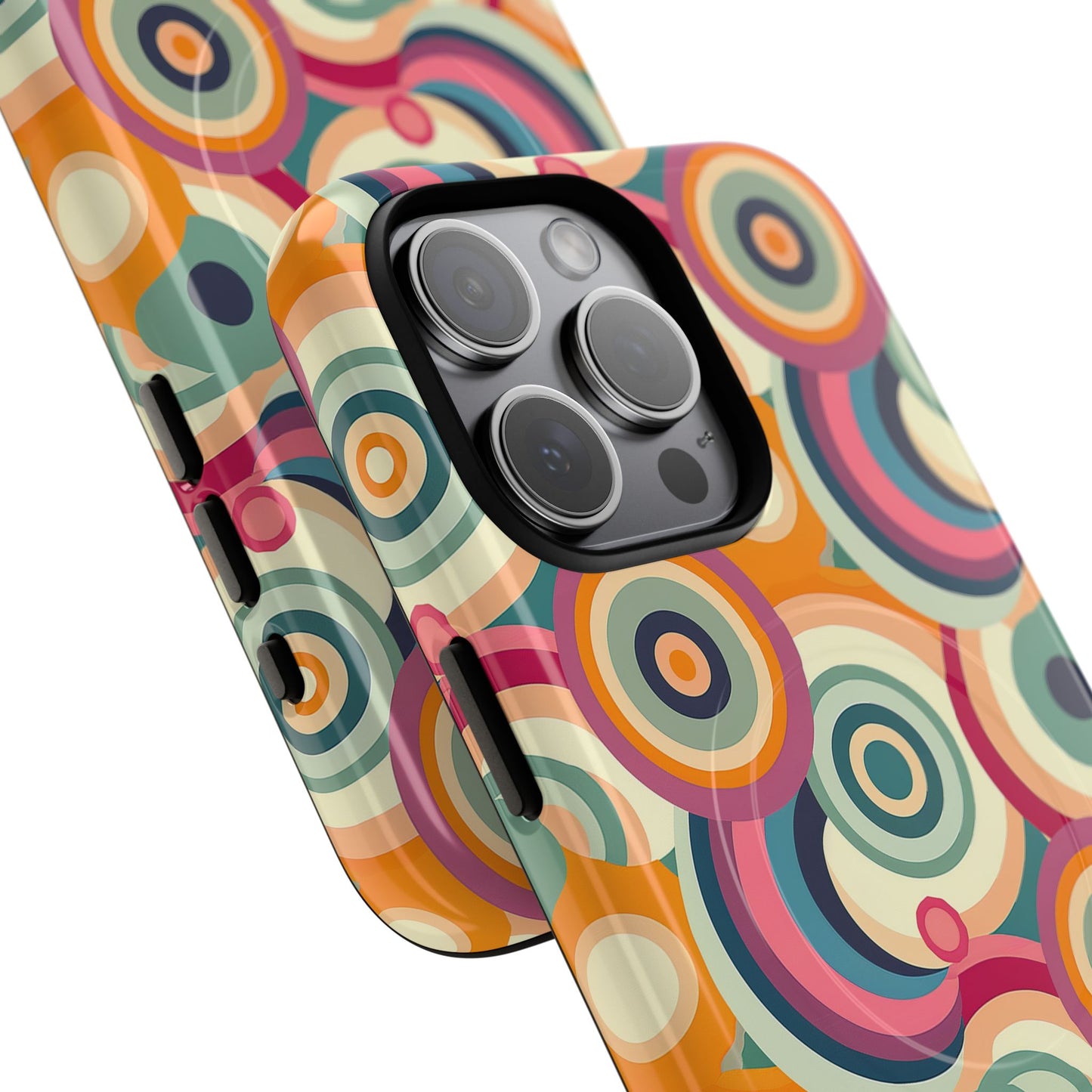 Retro Ripple Tough Magnetic Phone Case