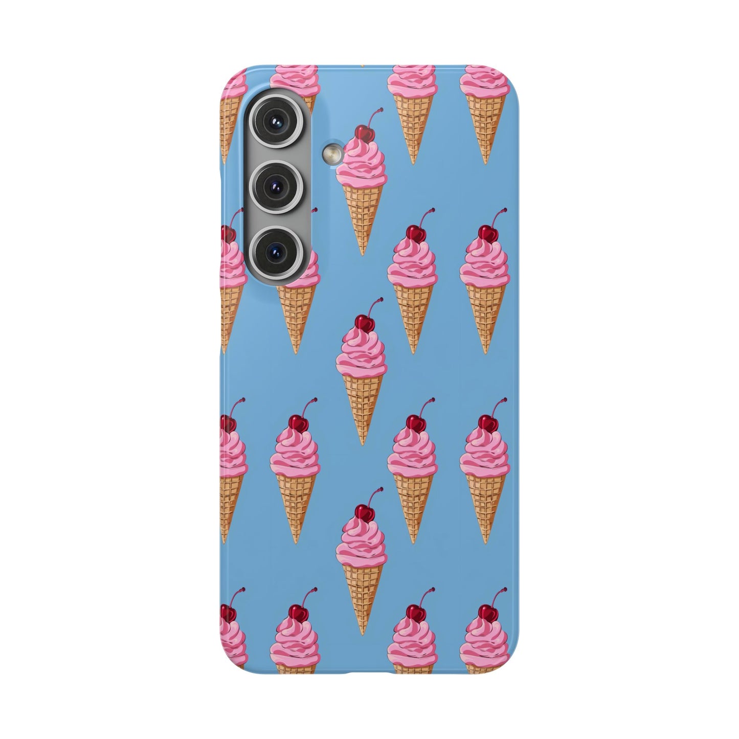 Cherry Swirl Phone Snap Case
