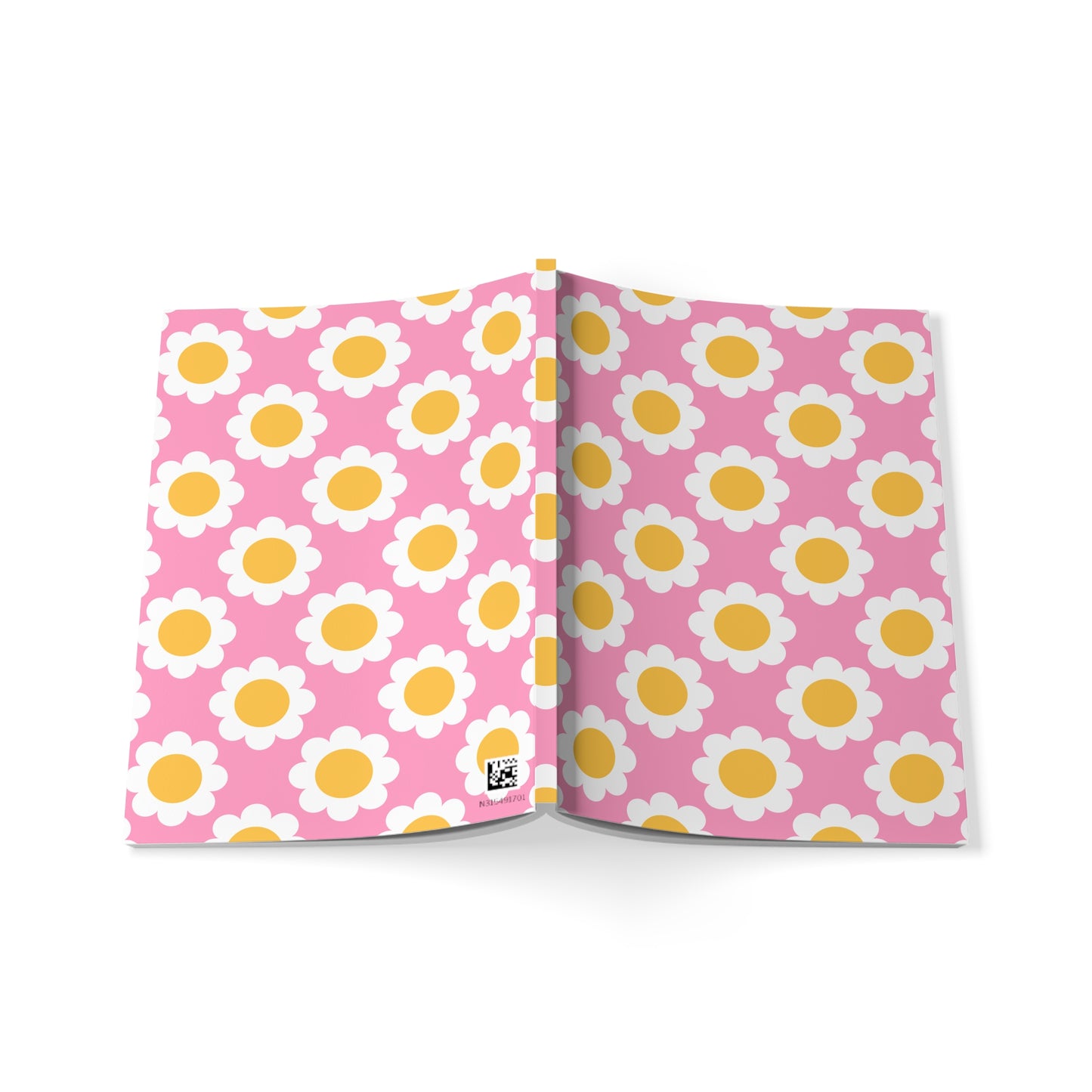 Sweet Daisy Patterned A5 Notebook