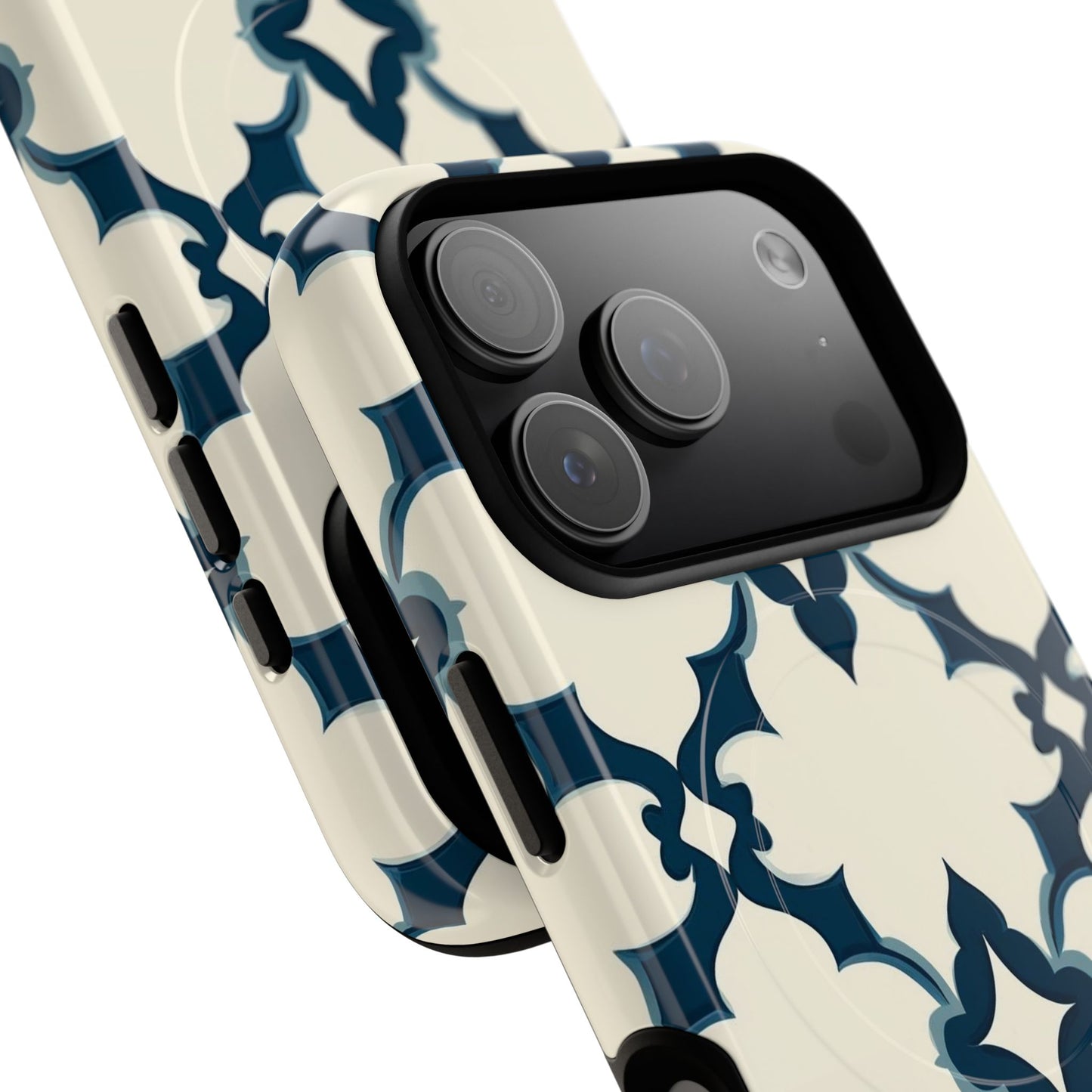 Midnight Quatrefoil Tough Magnetic Case