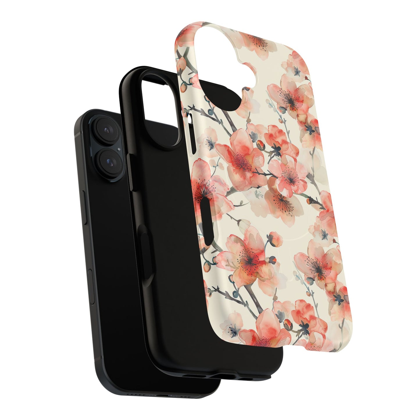 Cherry Veil Tough Magnetic Phone Case