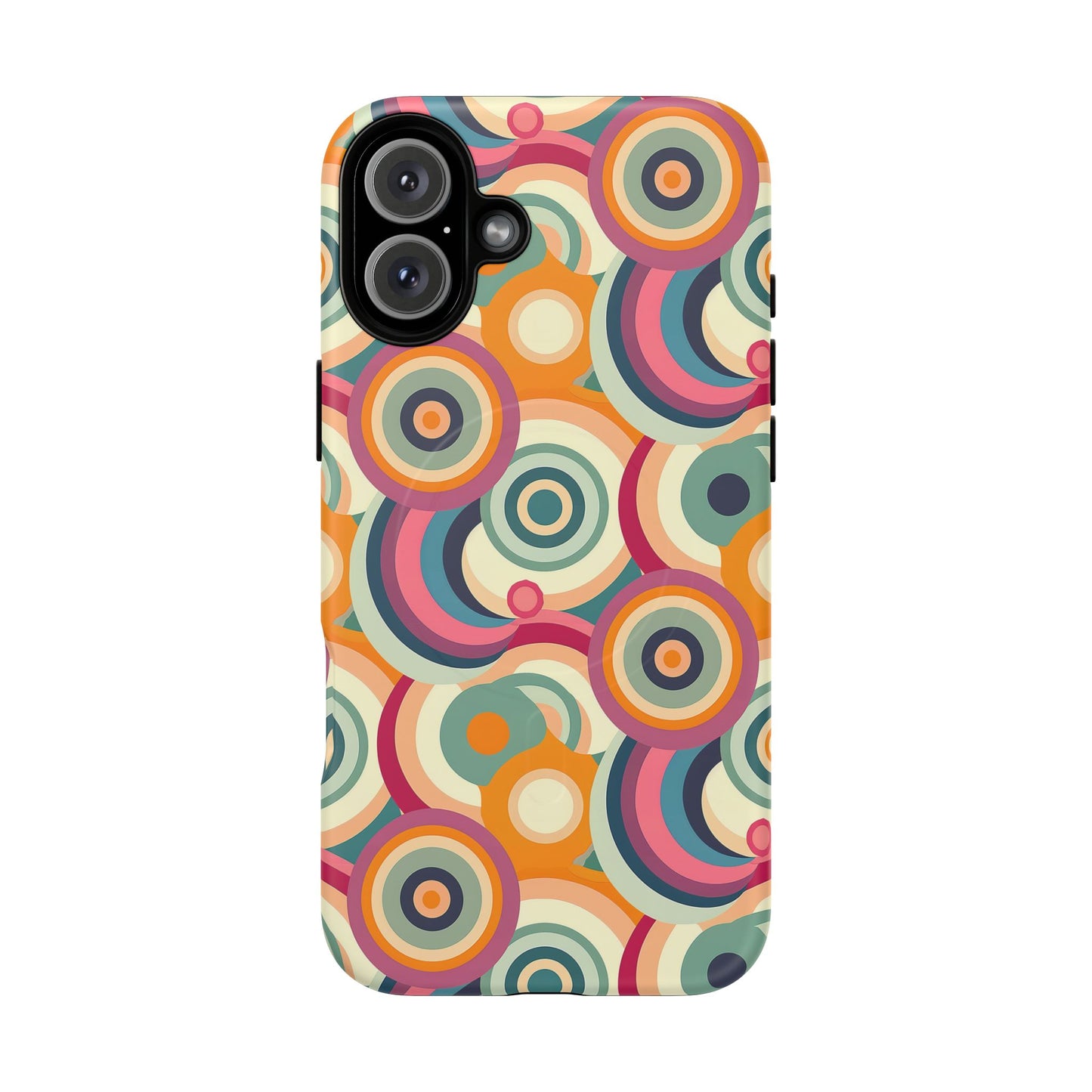 Retro Ripple Tough Magnetic Phone Case