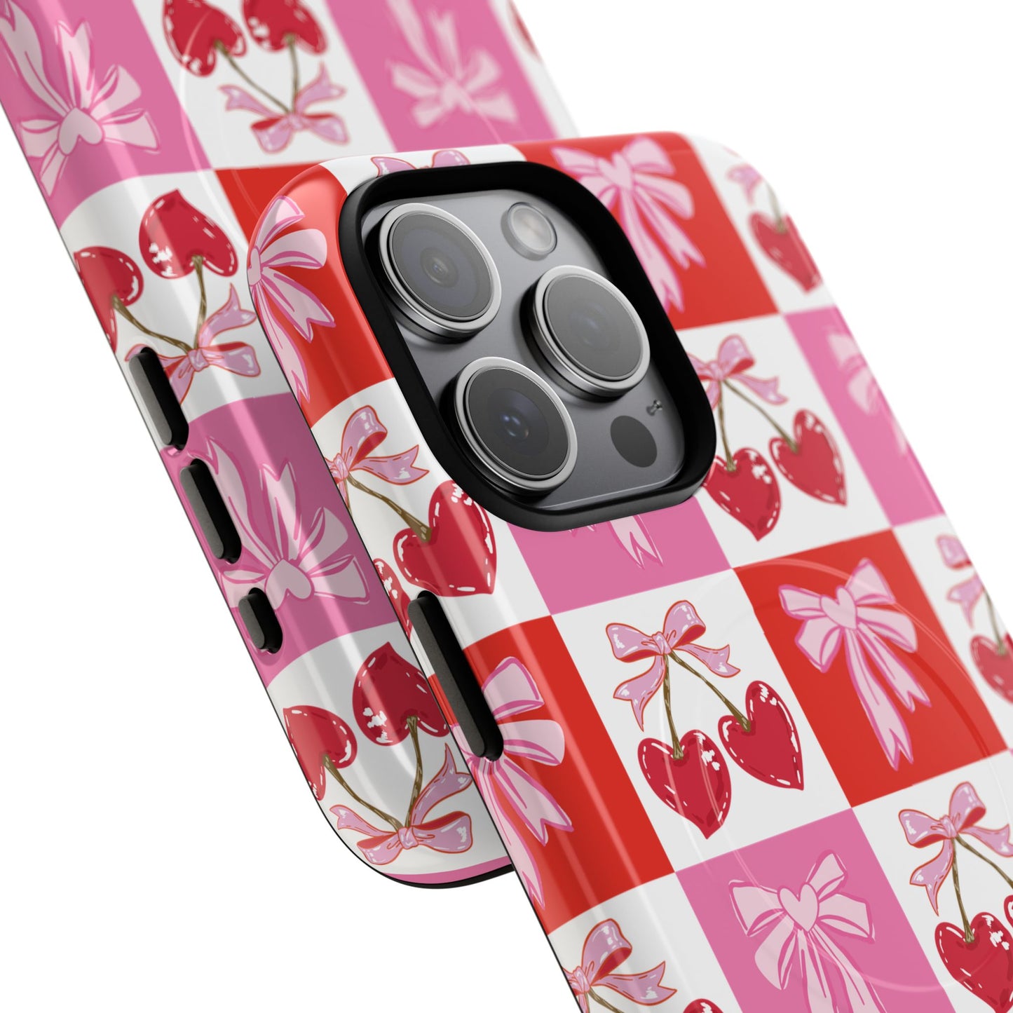 Sweet Pink Coquette Tough Magnetic Phone Case