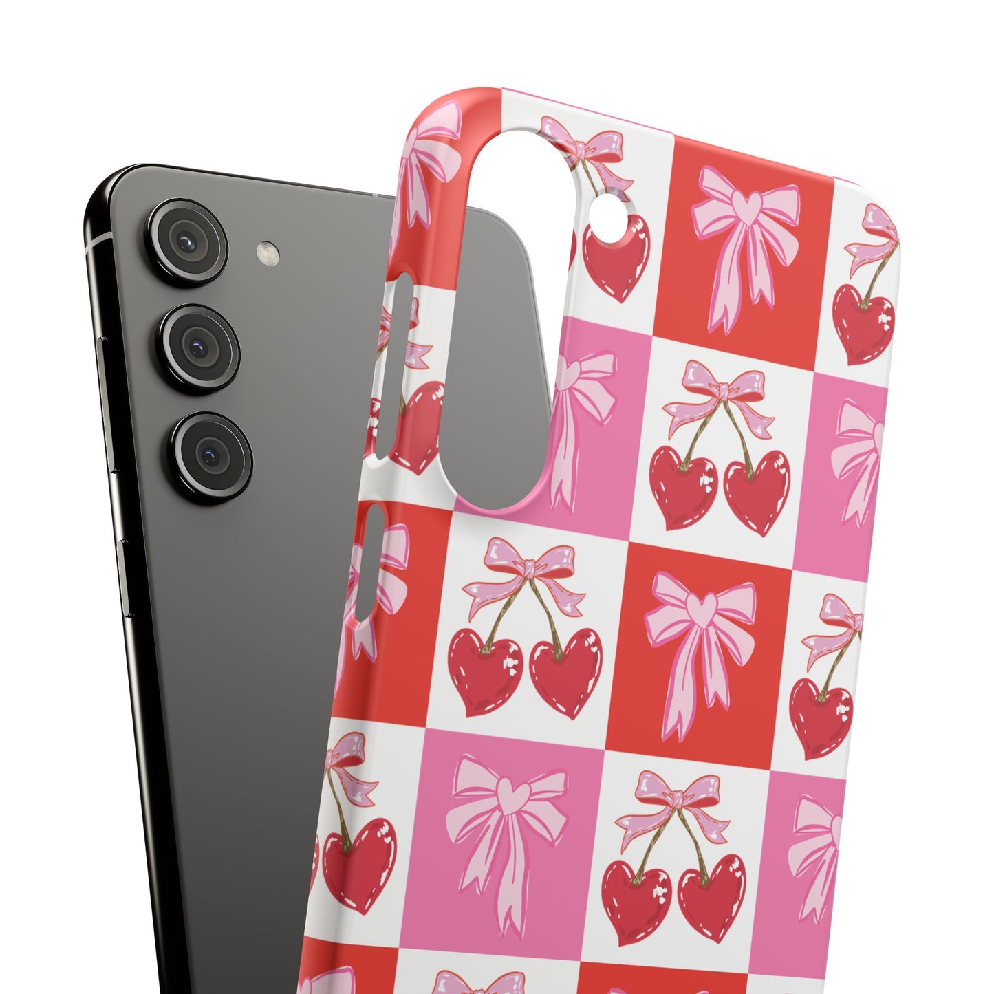 Sweet Pink Coquette Snap Case