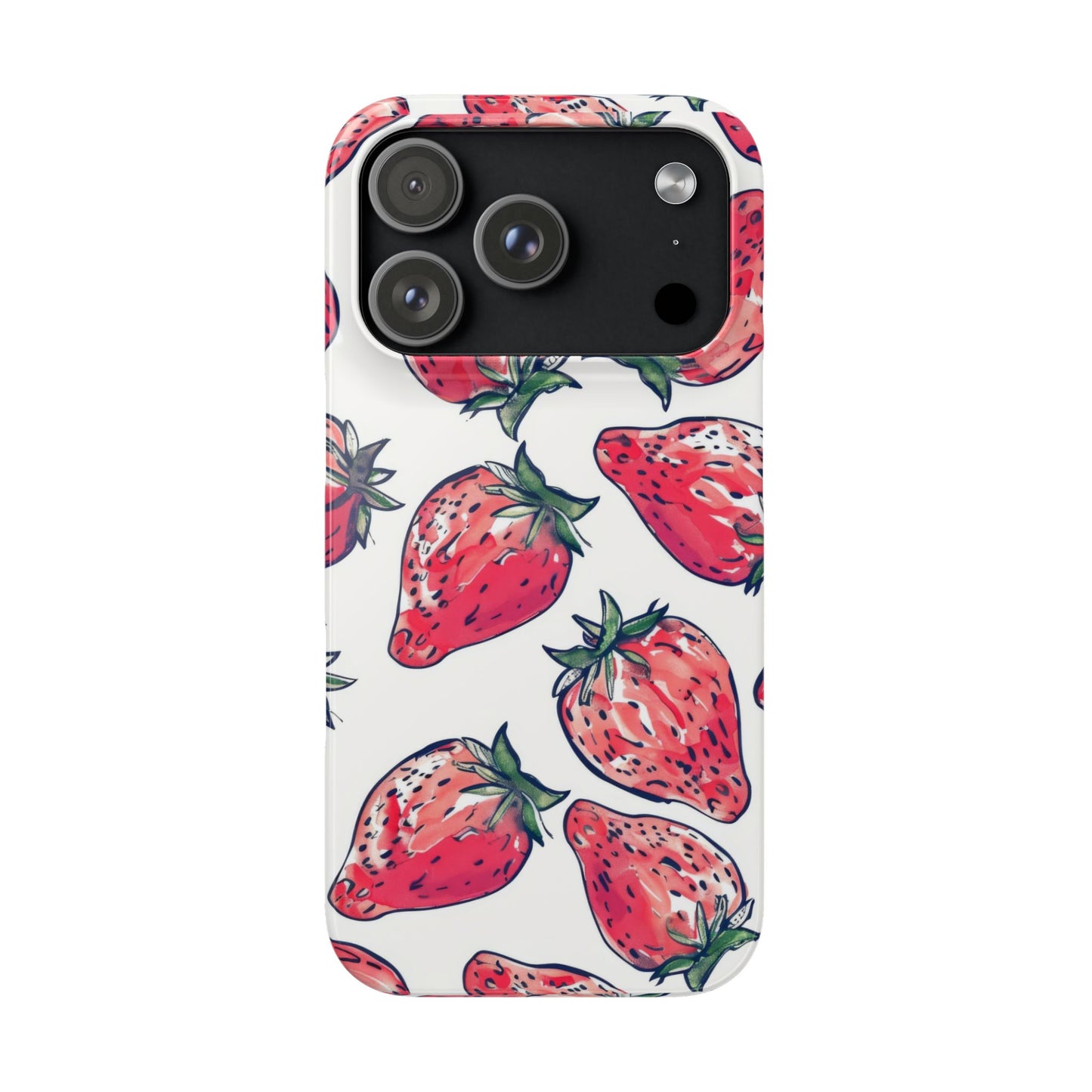 Creamy Berry Phone Snap Case