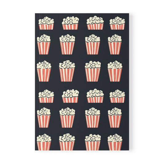 Movie Munch - Popcorn Softcover Notebook, A5