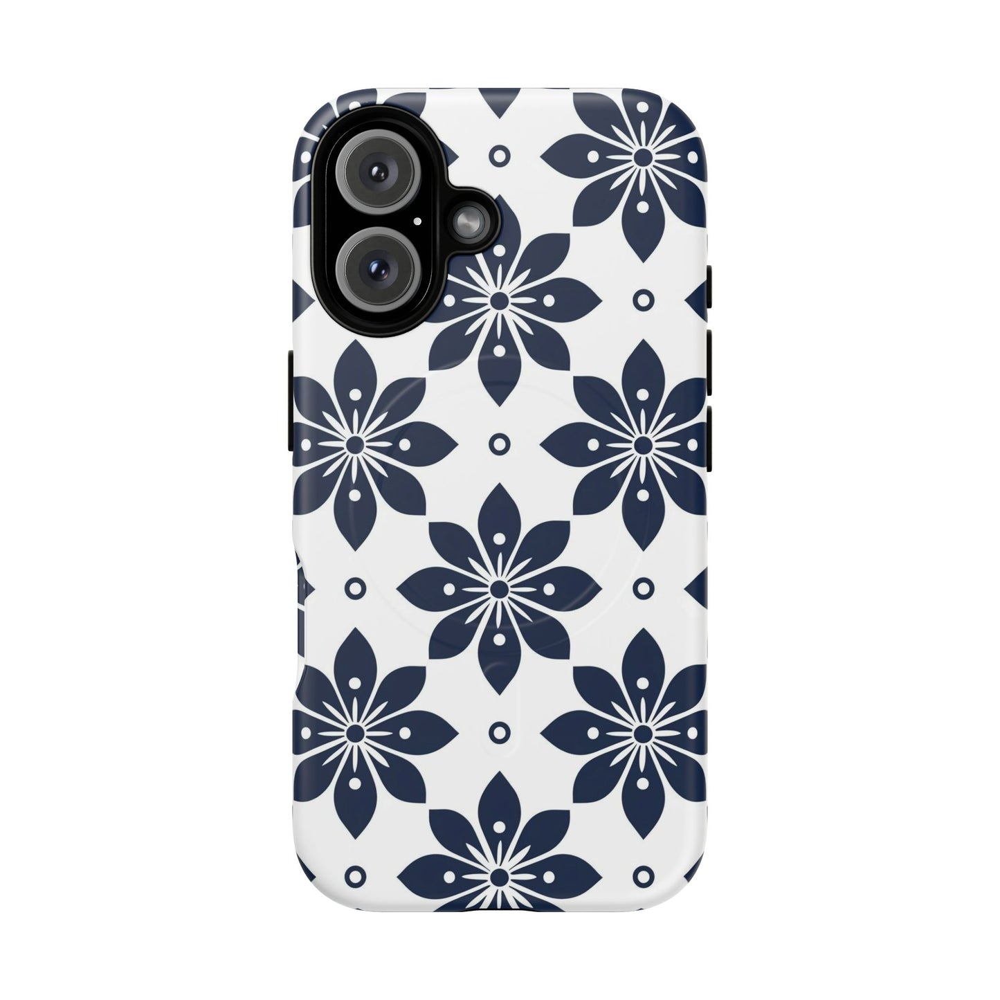 Azure Lattice Tough Magnetic Case