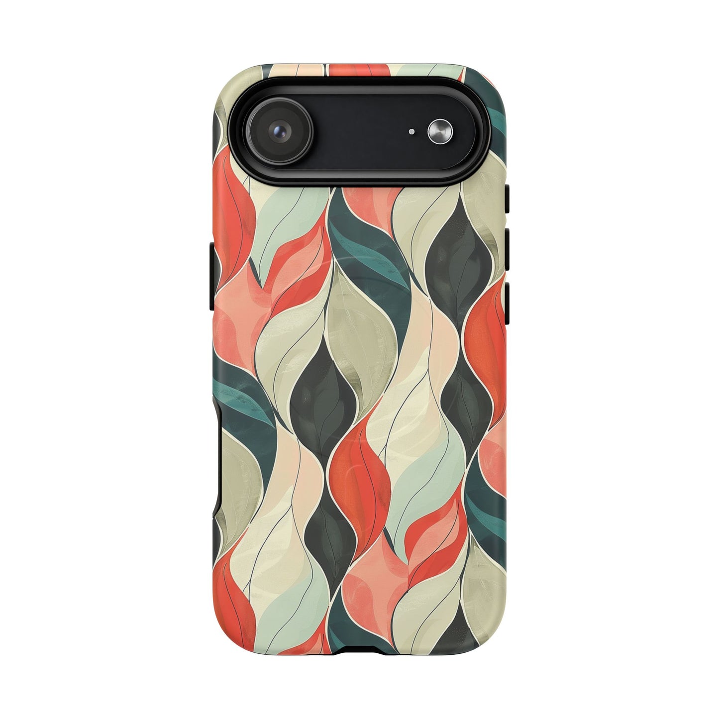 Soft Swirl Floral Tough Magnetic Case