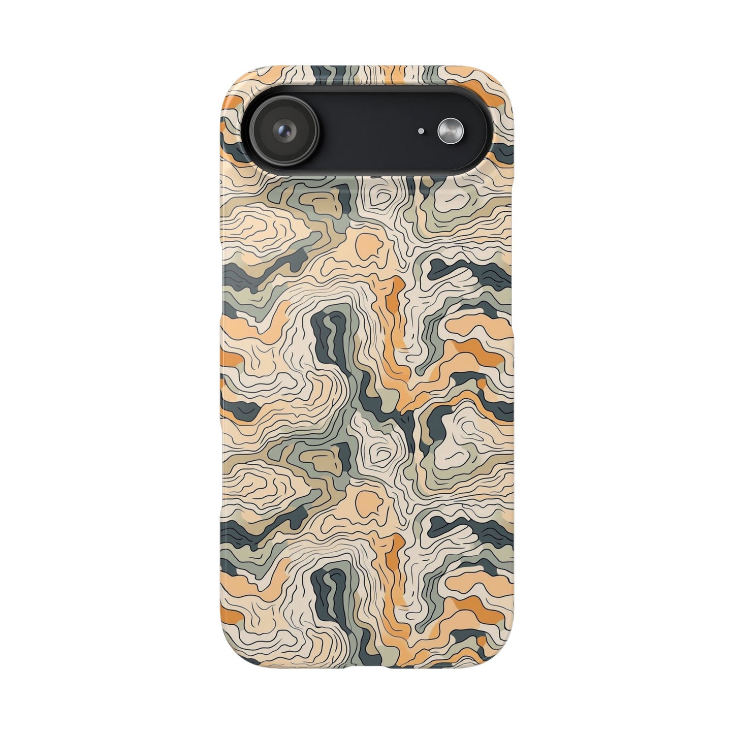 Earthy Abstract Snap Case