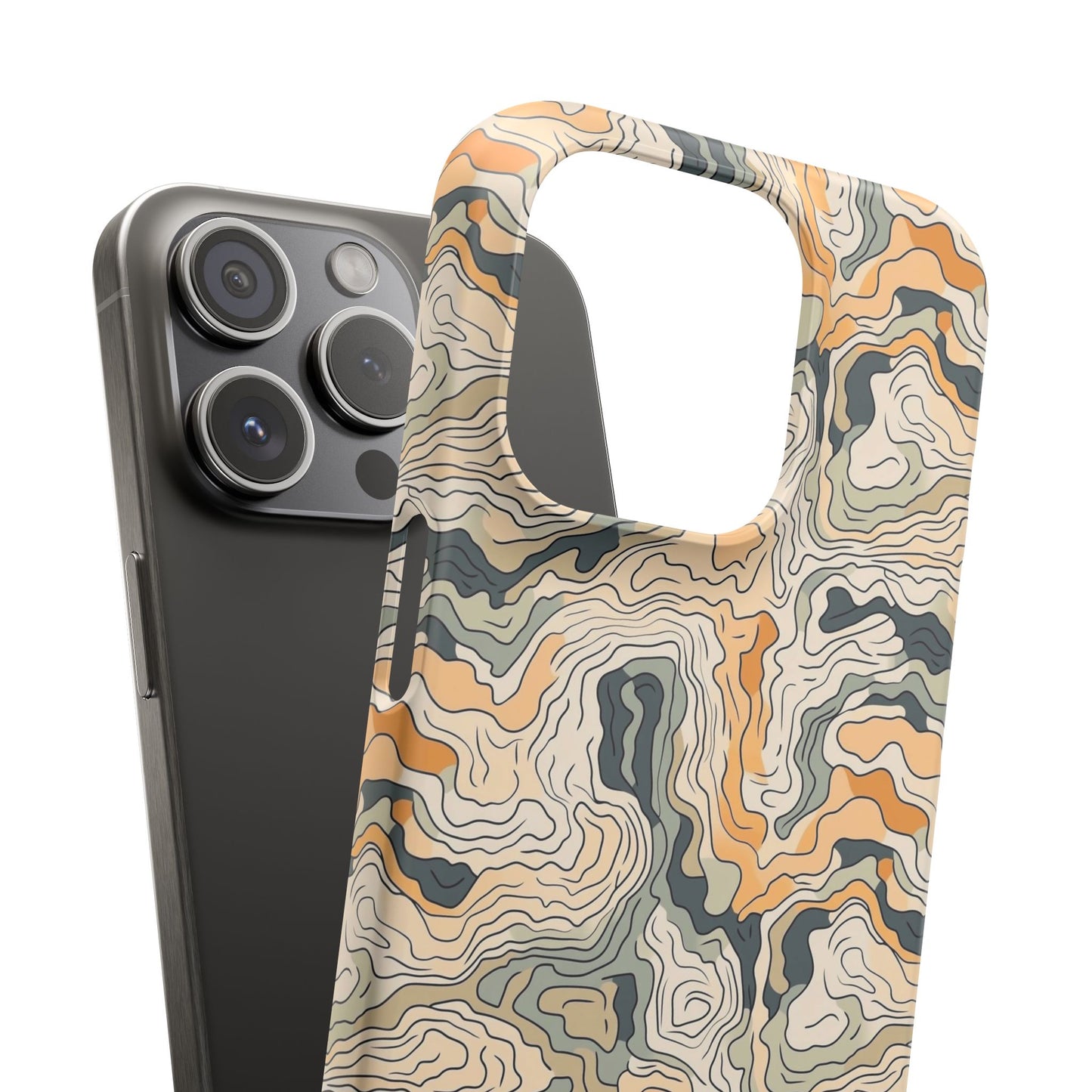 Earthy Abstract Snap Case