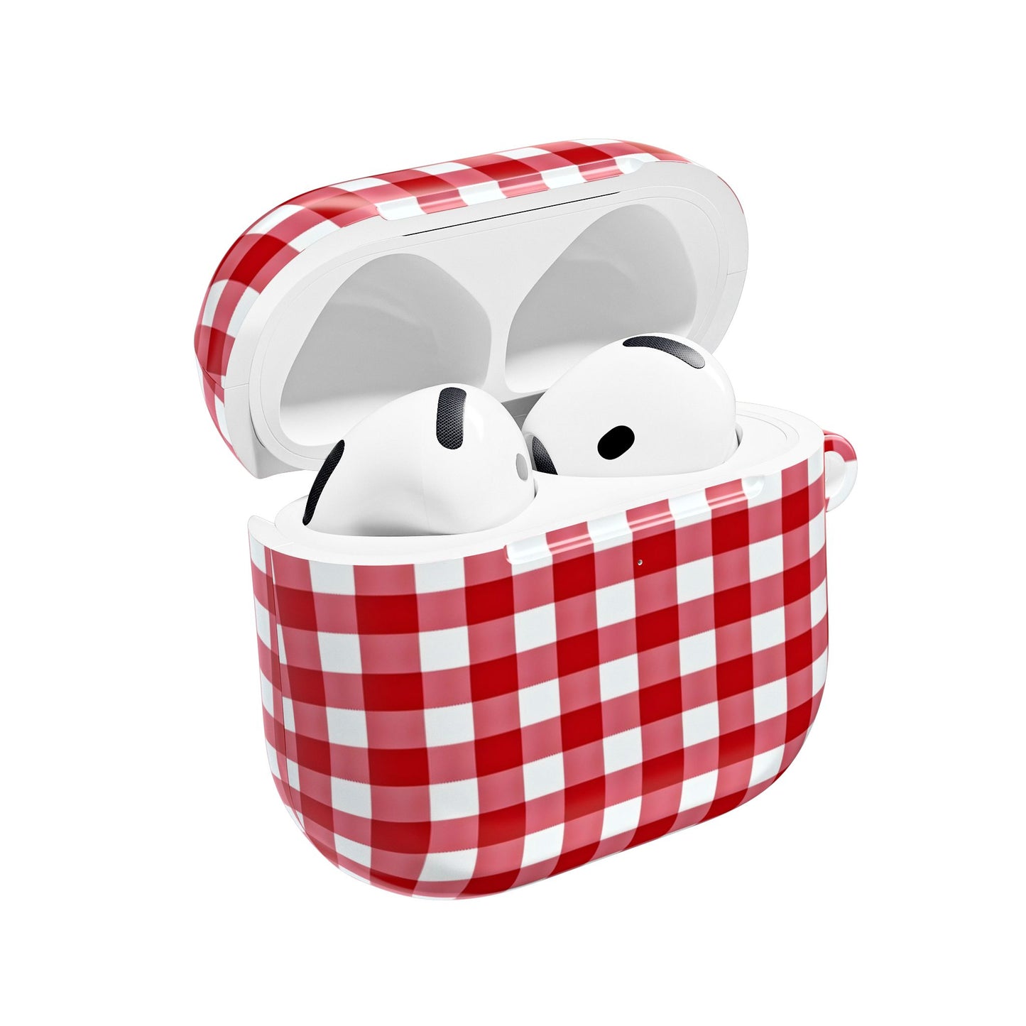 Red Plaid AirPod Cases