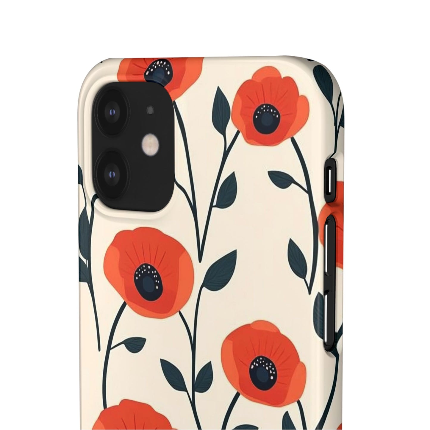 Poppy Fields Phone Snap Case