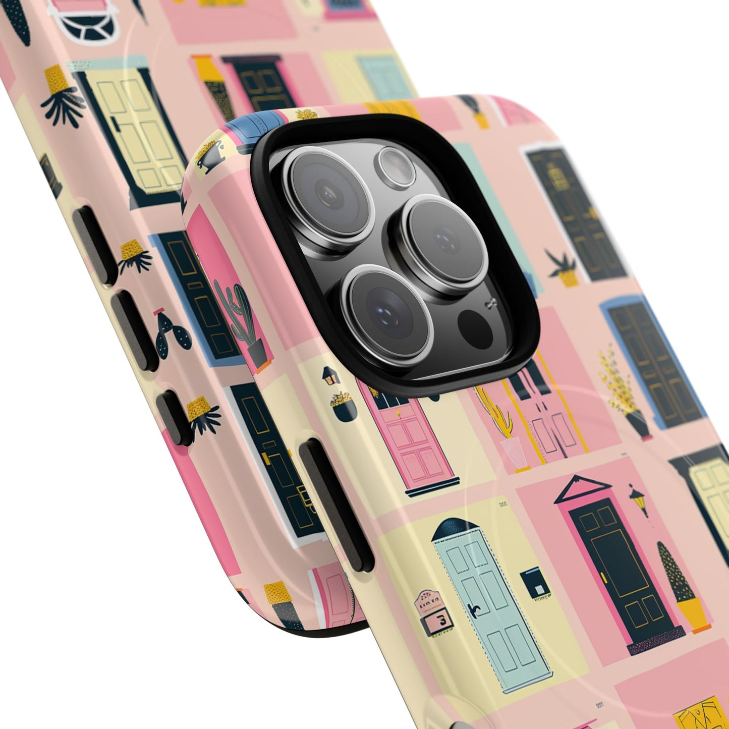 Rosy Entry Tough Magnetic Phone Case