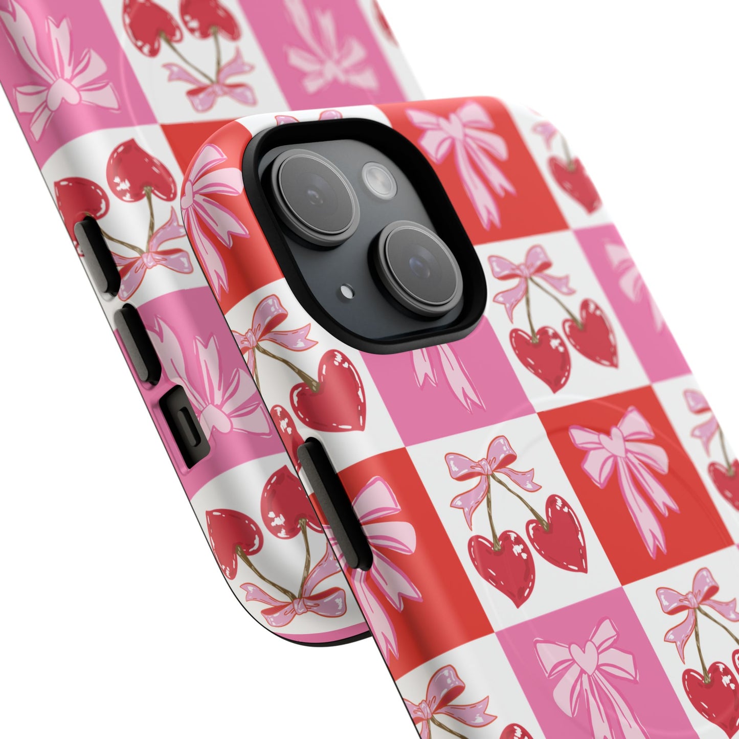 Sweet Pink Coquette Tough Magnetic Phone Case
