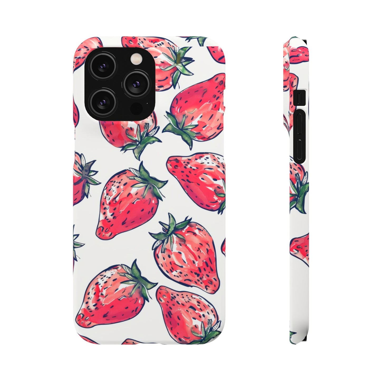 Creamy Berry Phone Snap Case