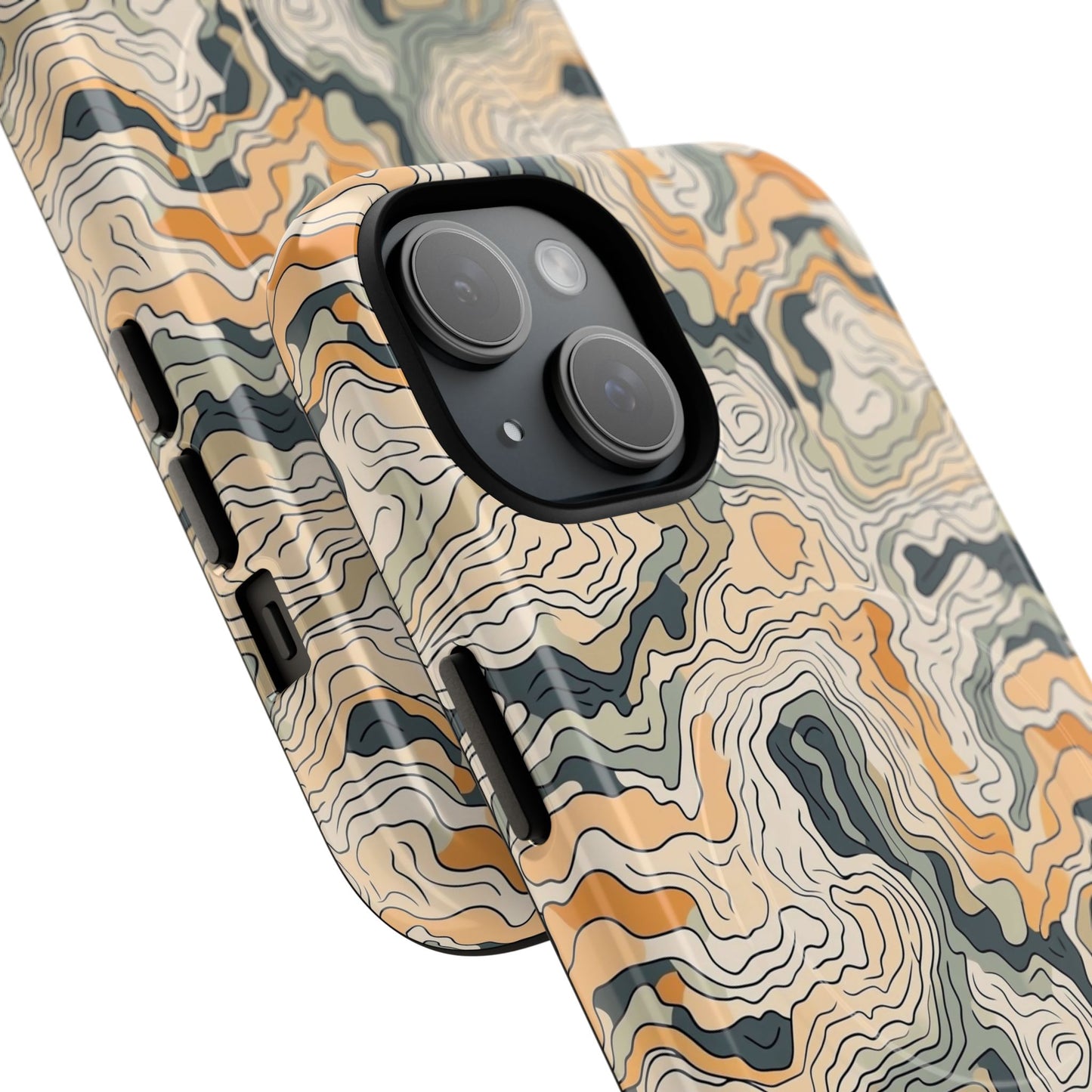 Earthy Abstract Tough Magnetic Phone Case