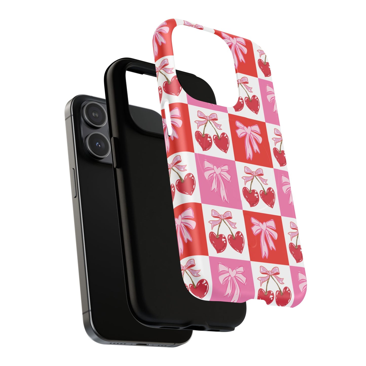Sweet Pink Coquette Tough Magnetic Phone Case