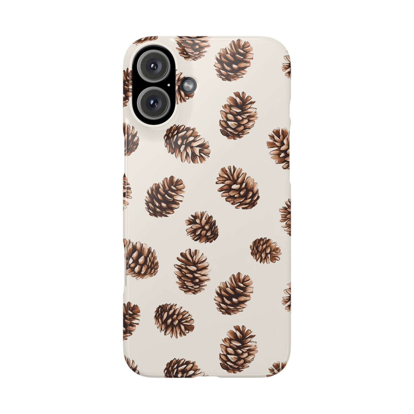 Woodland- Pine Cone Snap Phone Case