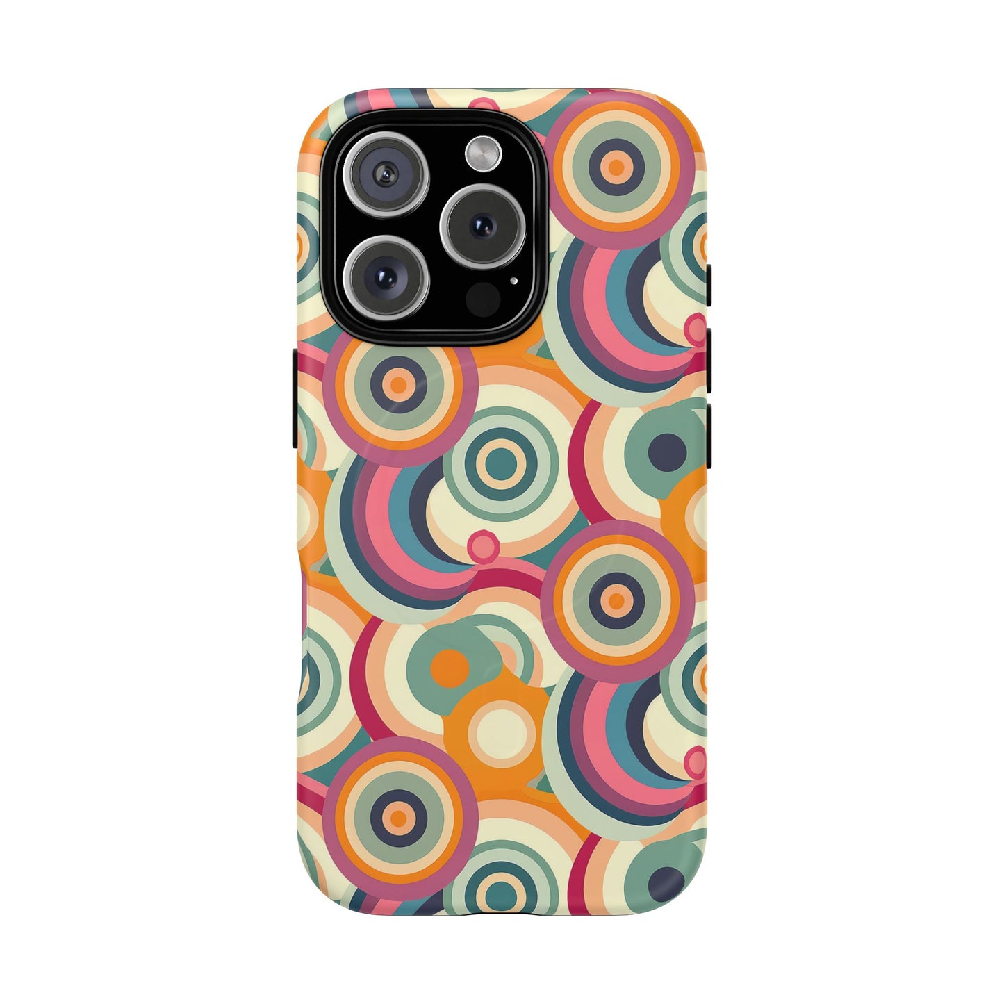 Retro Ripple Tough Magnetic Phone Case
