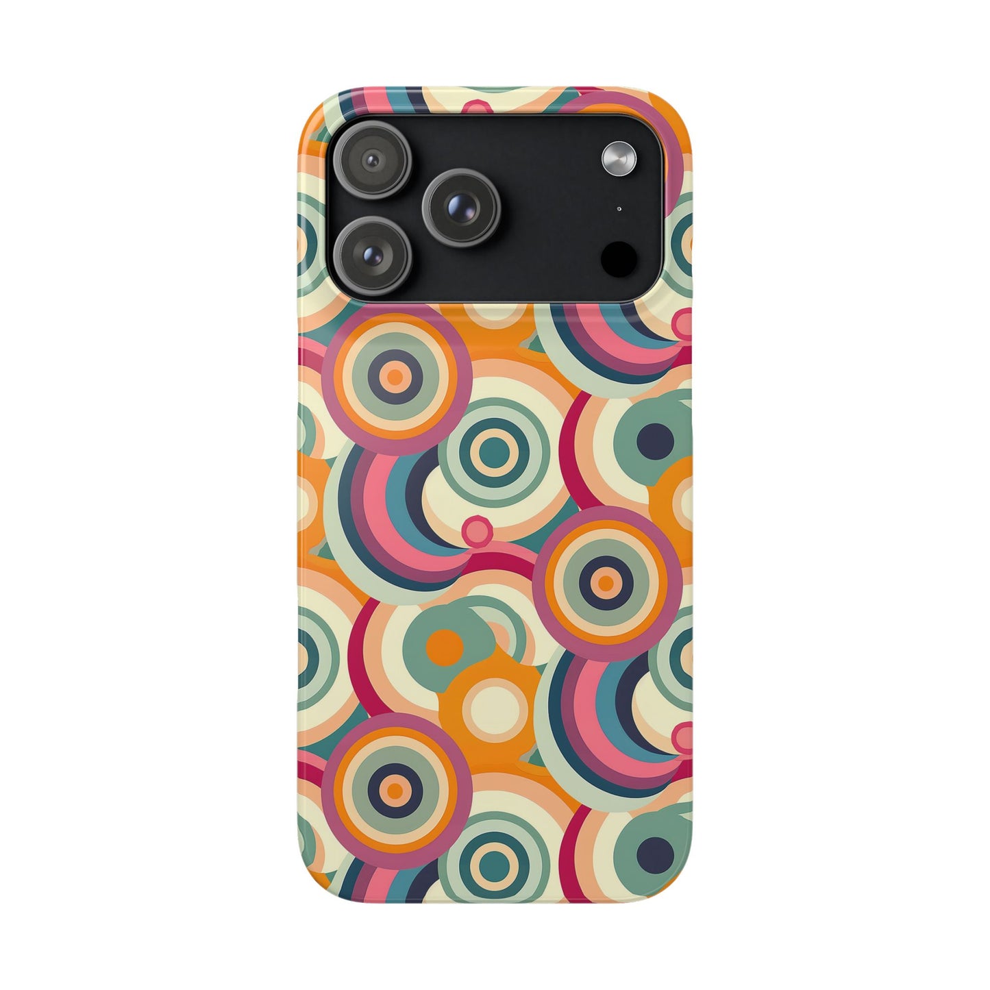 Retro Ripple Snap Case