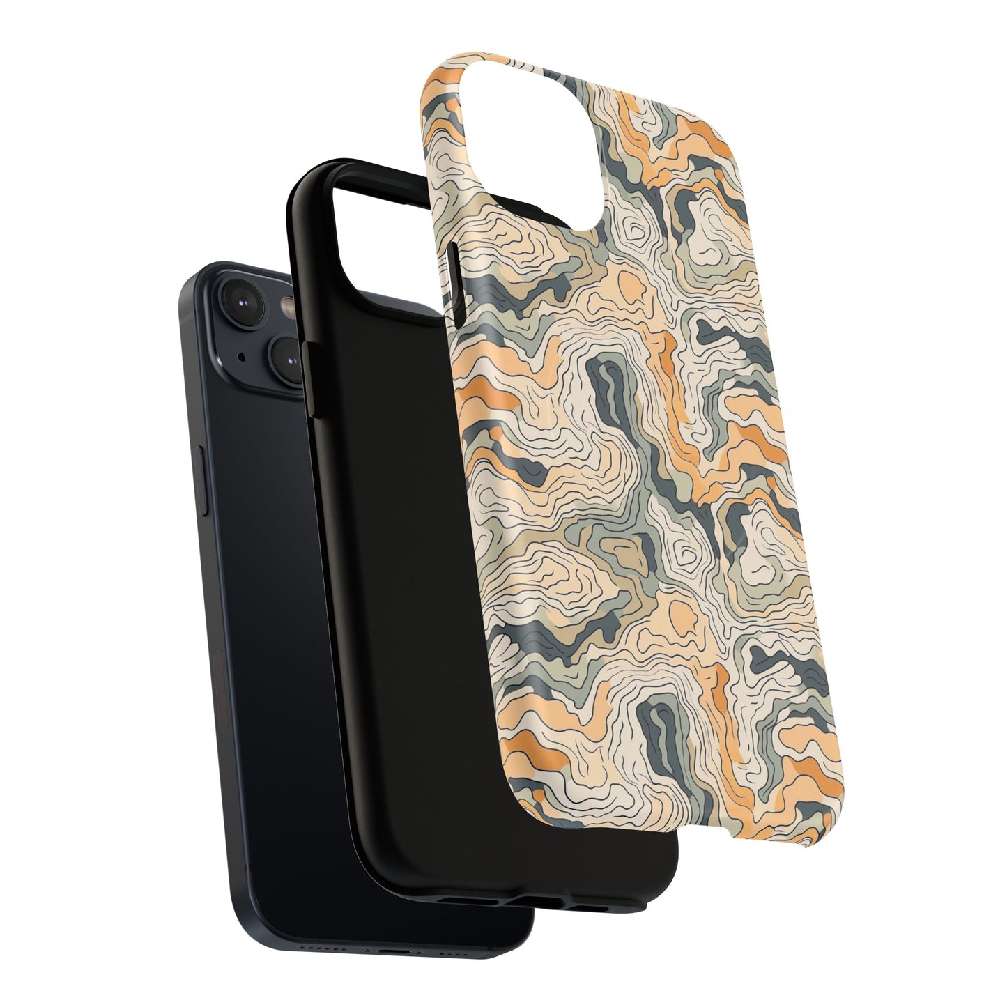 Earthy Abstract Tough Magnetic Phone Case