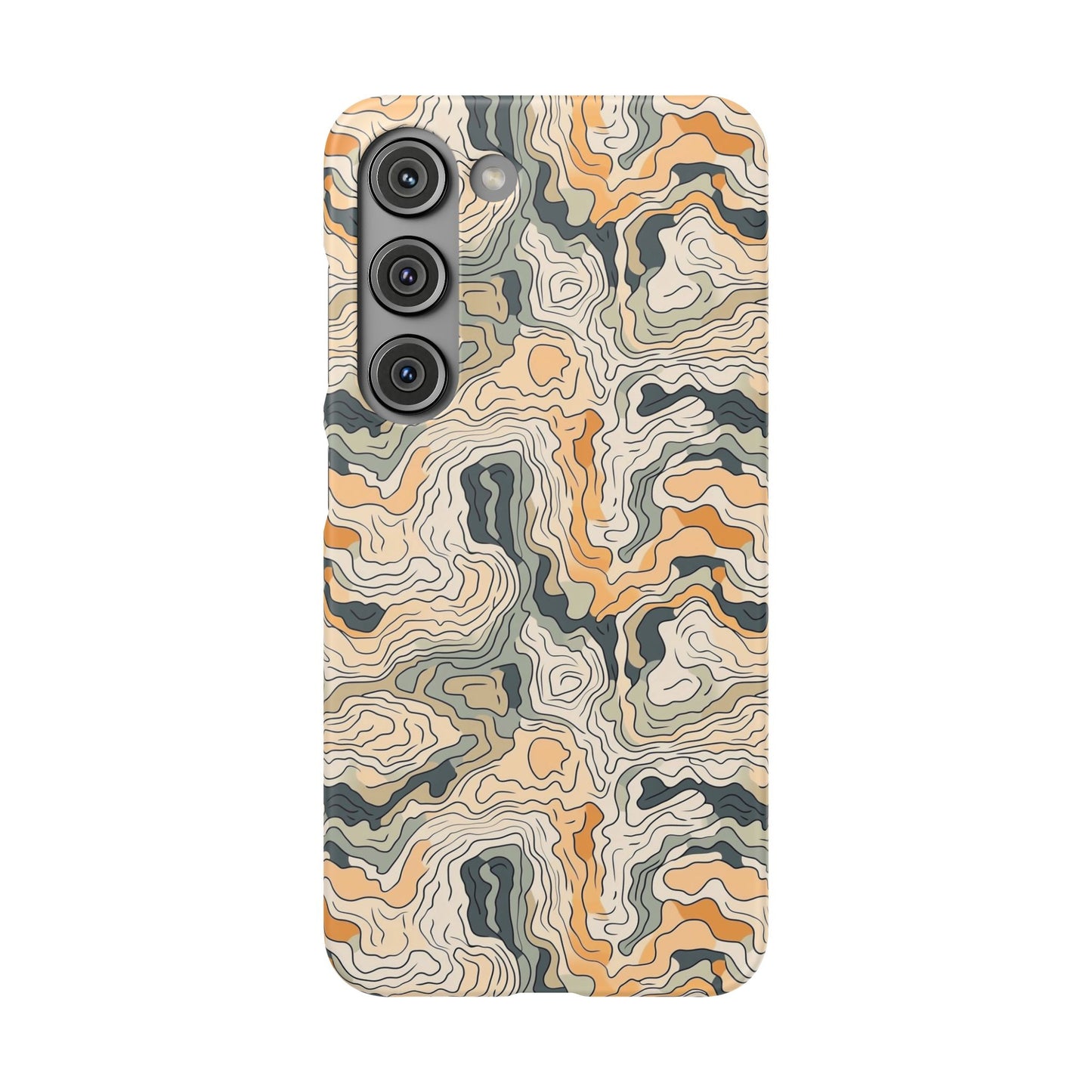 Earthy Abstract Snap Case