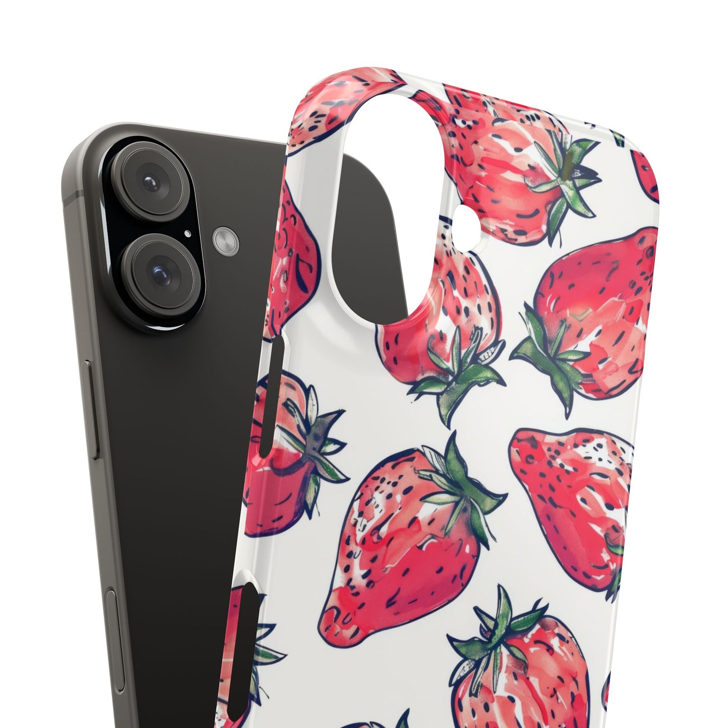 Creamy Berry Phone Snap Case