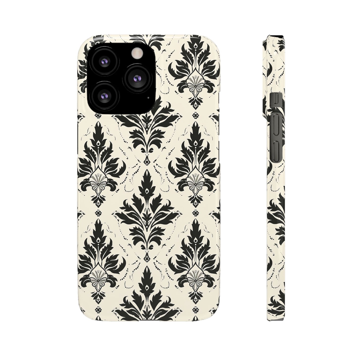 Ivoire Noir Snap Case