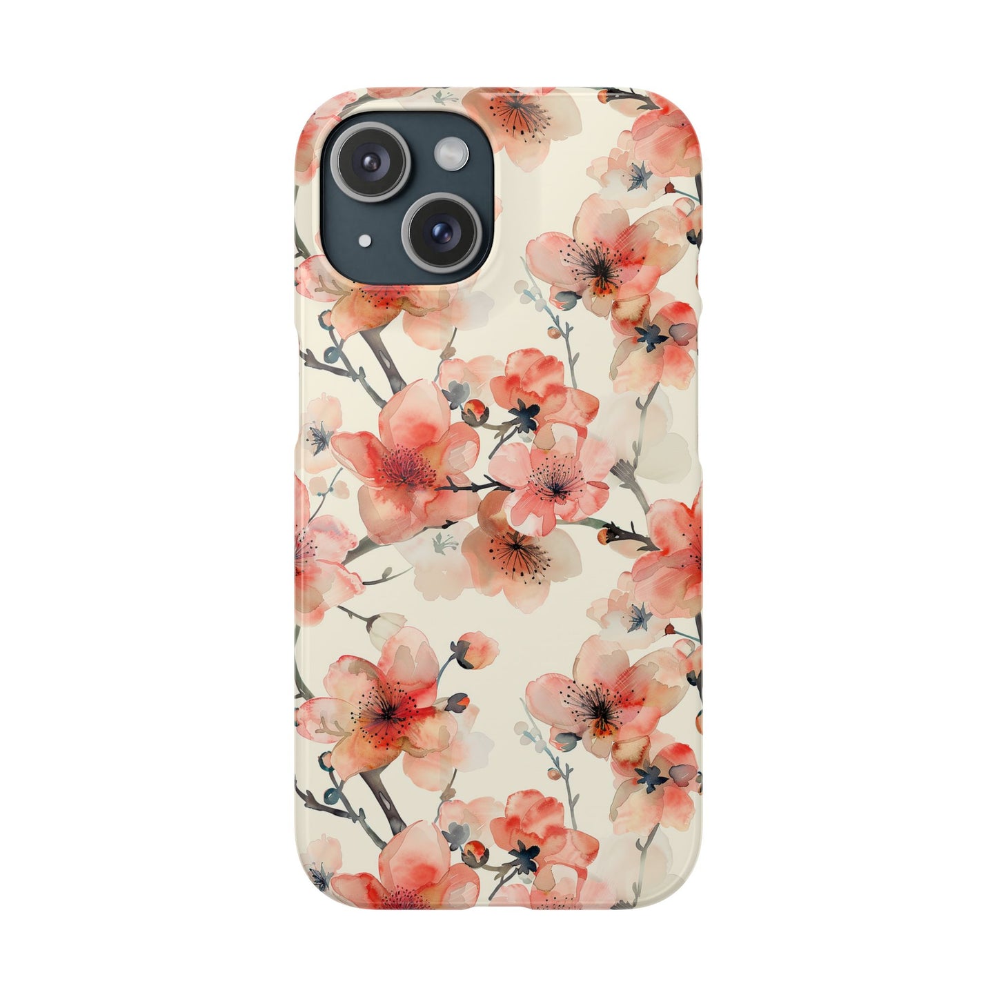 Cherry Veil Phone Snap Case