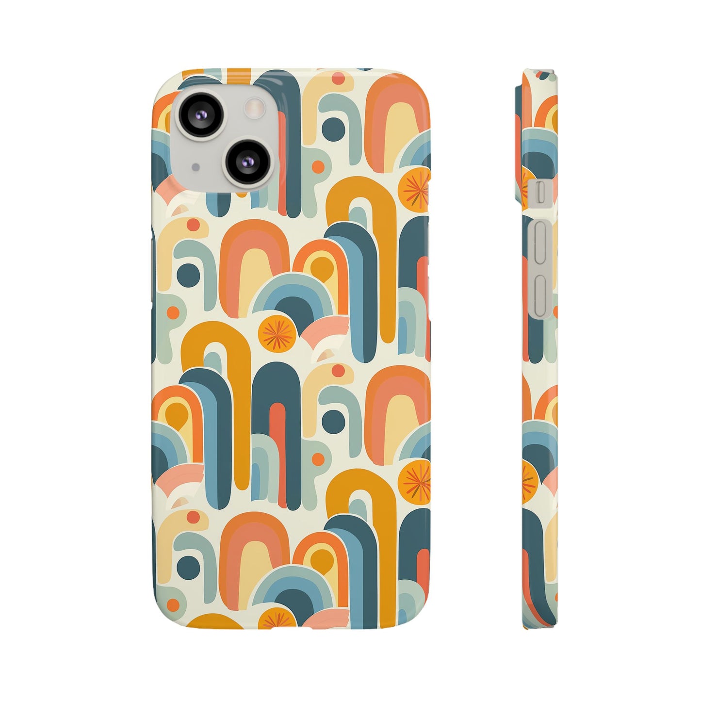 Coral Reverie Snap Case