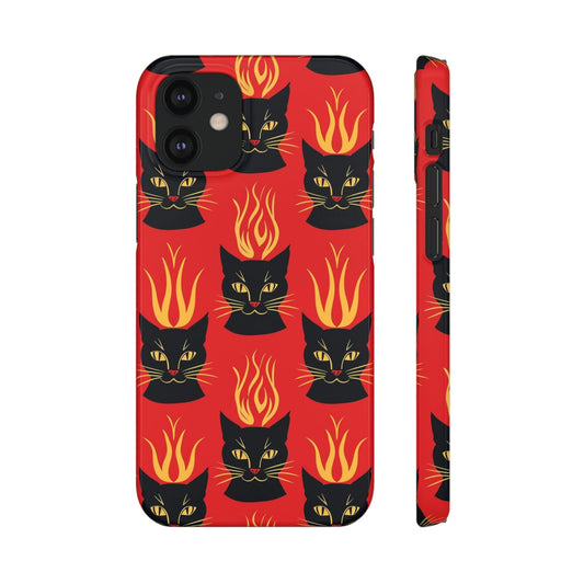 Devil Kitty Phone Snap Case