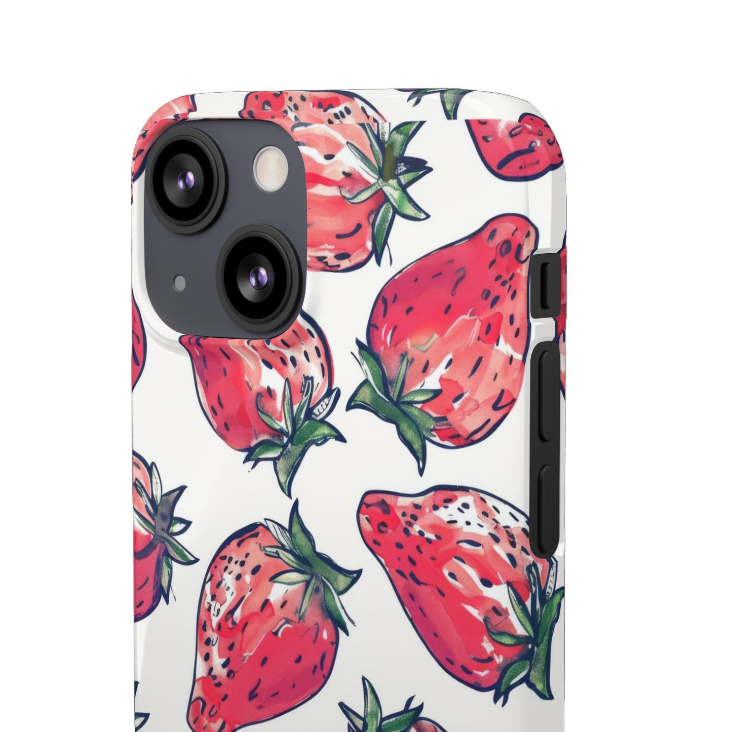 Creamy Berry Phone Snap Case