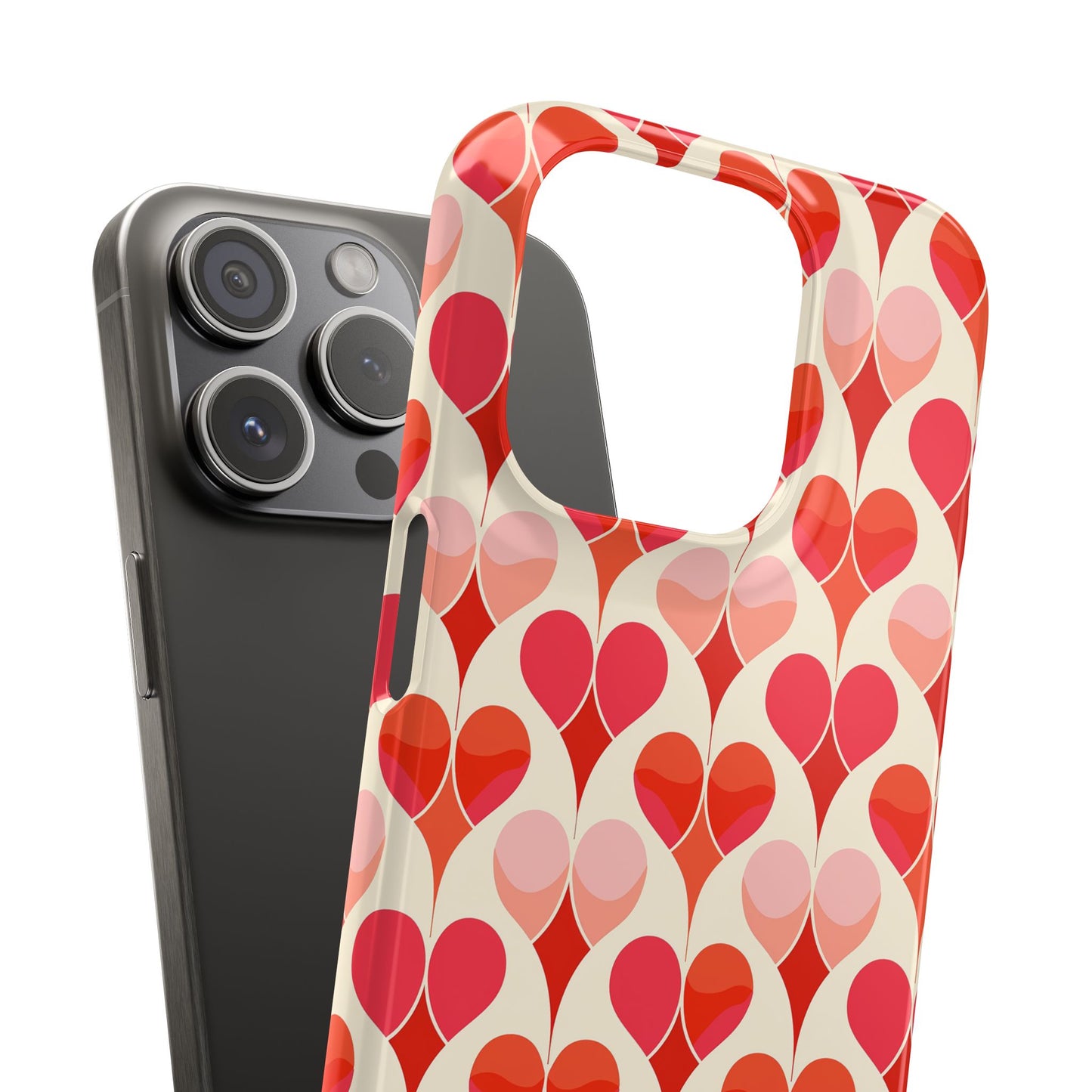 Heart Stream Phone Snap Case