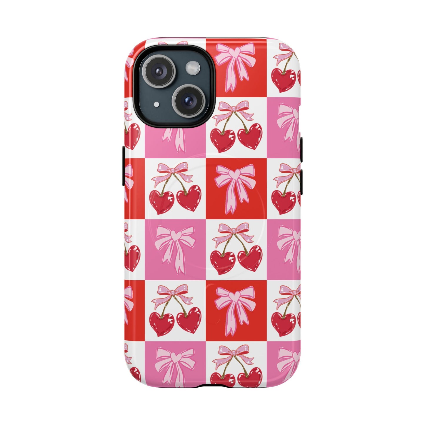 Sweet Pink Coquette Tough Magnetic Phone Case