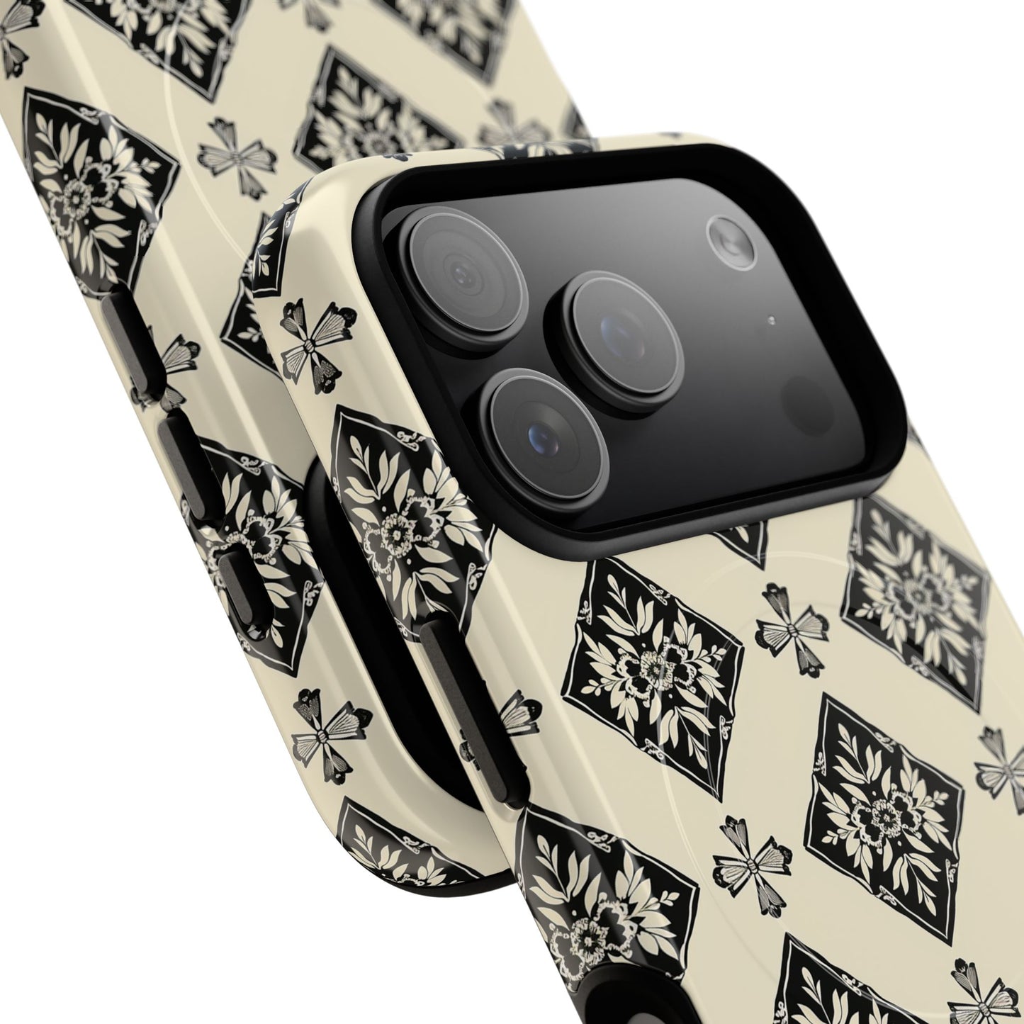 Flora Noir Tough Magnetic Case