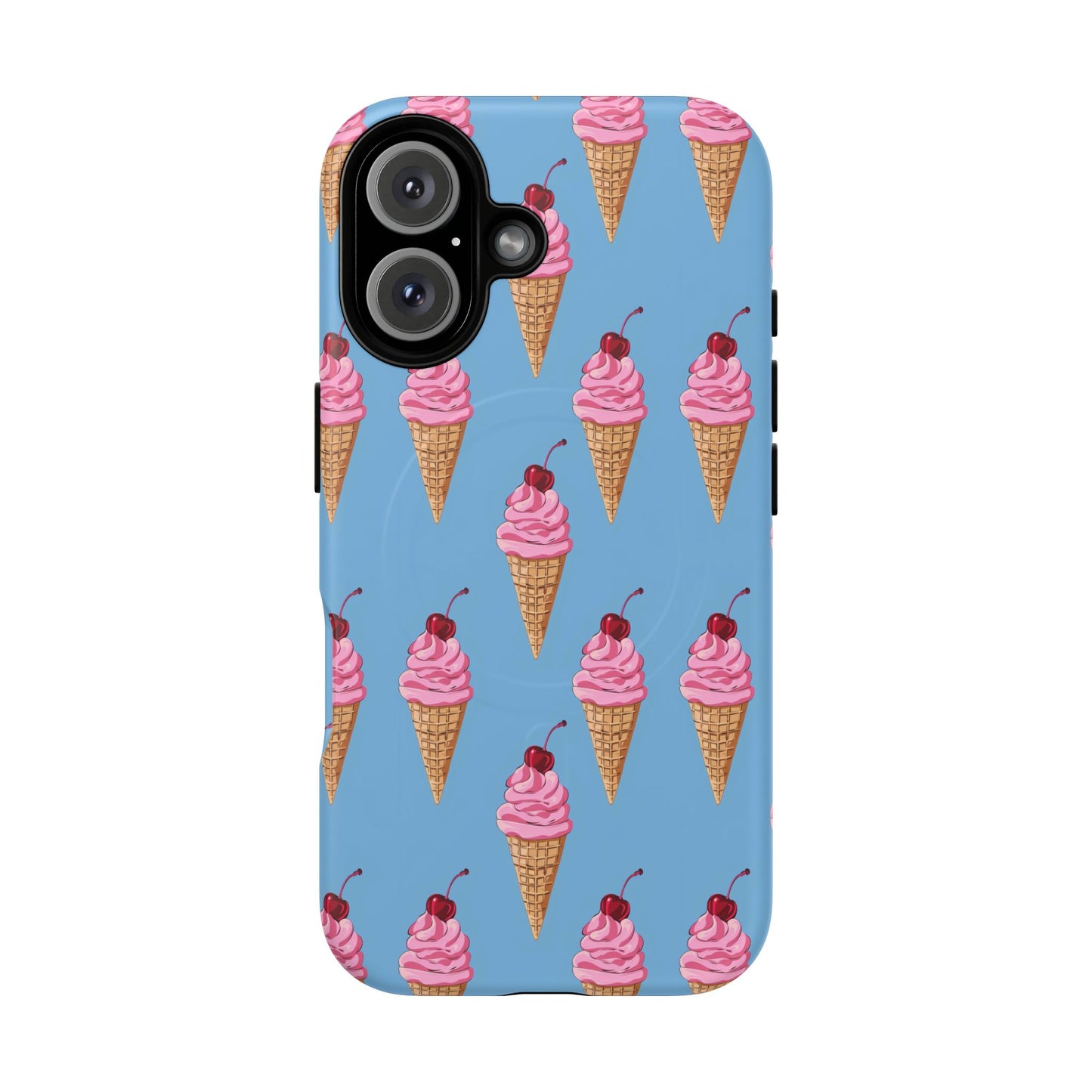 Cherry Swirl Tough Magnetic Phone Case