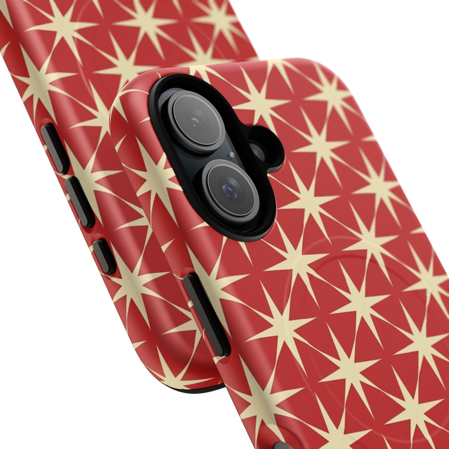 Crimson Star Tough Magnetic Phone Case