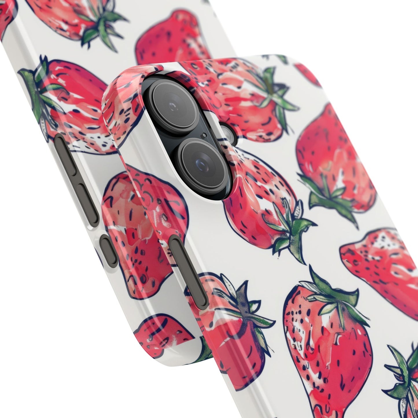 Creamy Berry Phone Snap Case