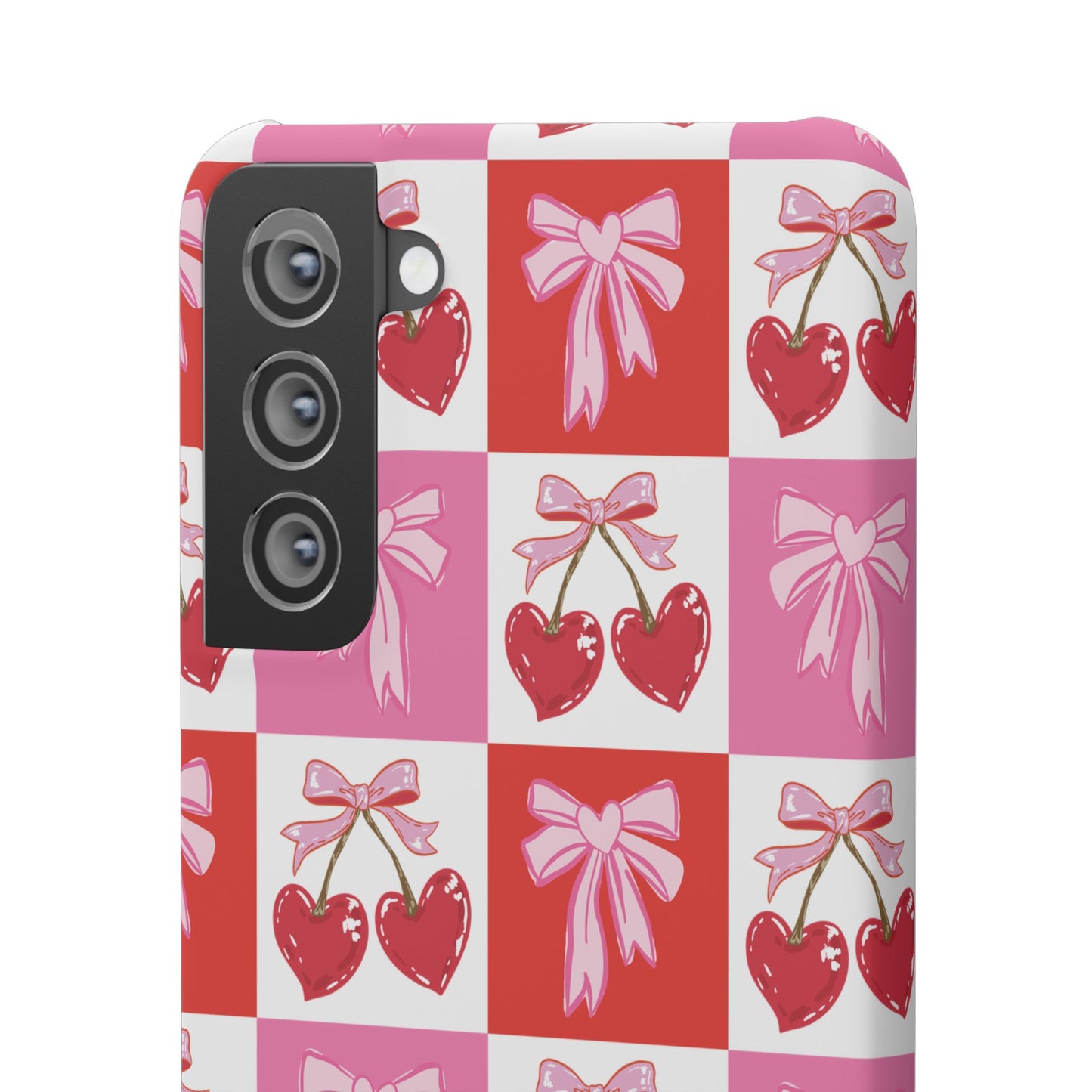 Sweet Pink Coquette Snap Case