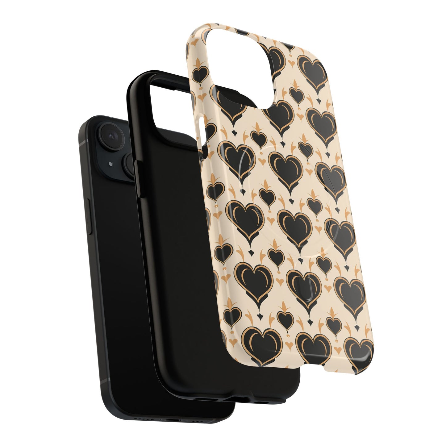 Prose in Taupe Tough Magnetic Phone Case