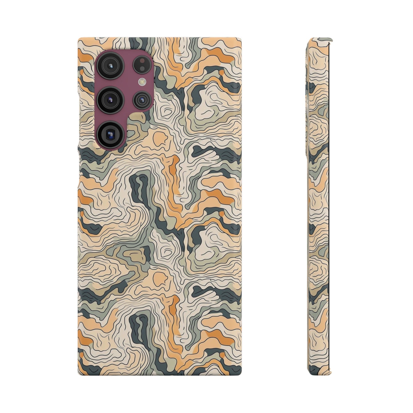 Earthy Abstract Snap Case