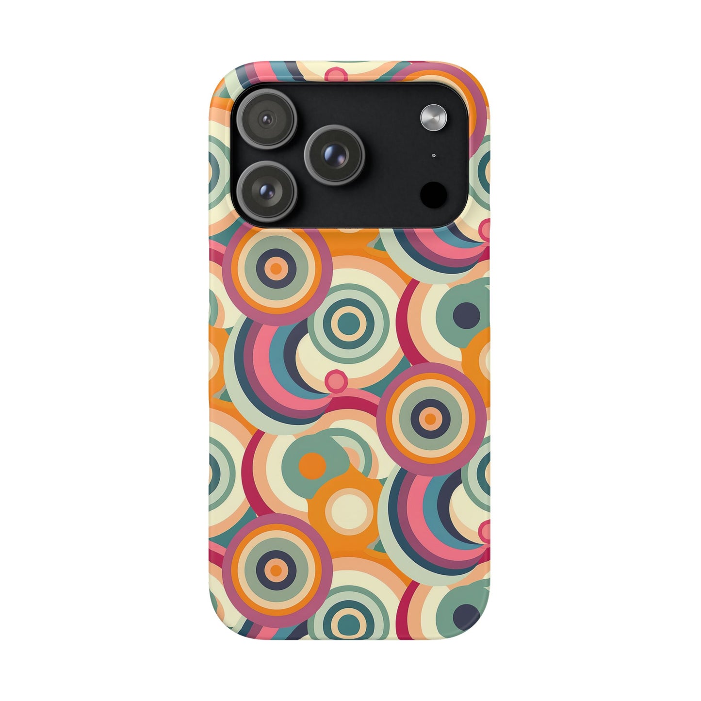 Retro Ripple Snap Case