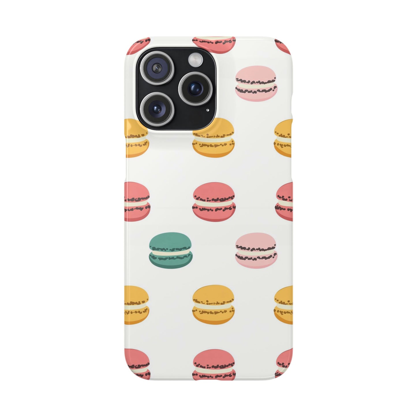 Sweet Macaron Phone Snap Case