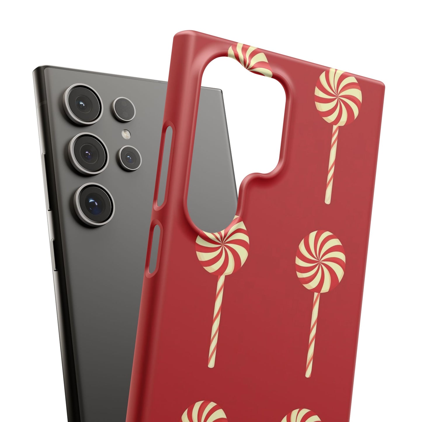 Mint Swirly Phone Snap Case