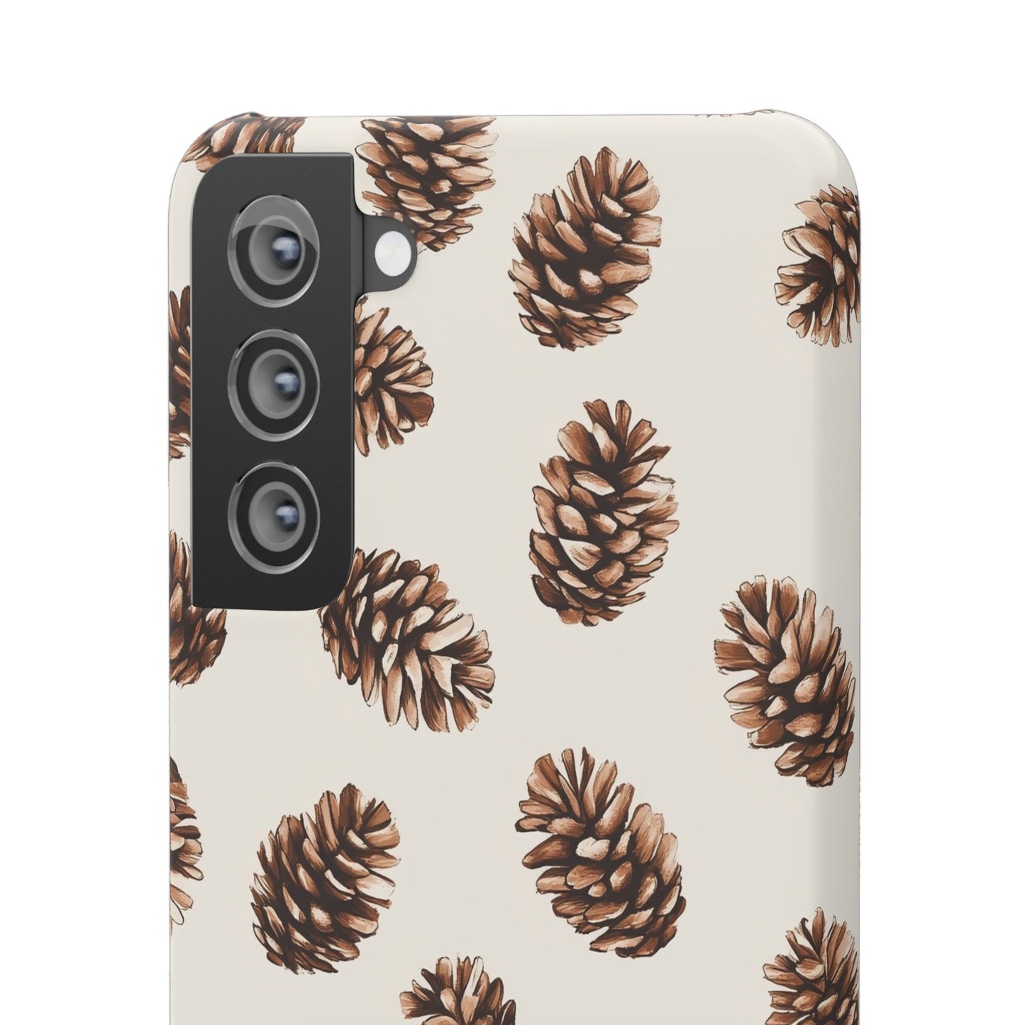 Woodland- Pine Cone Snap Phone Case