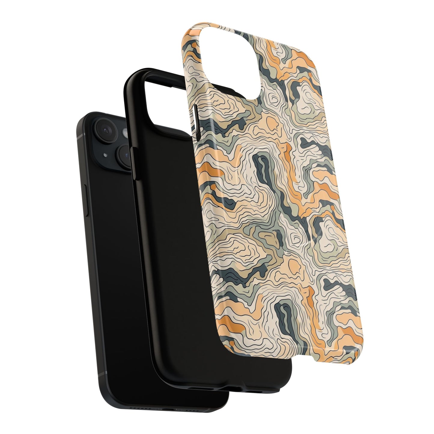 Earthy Abstract Tough Magnetic Phone Case