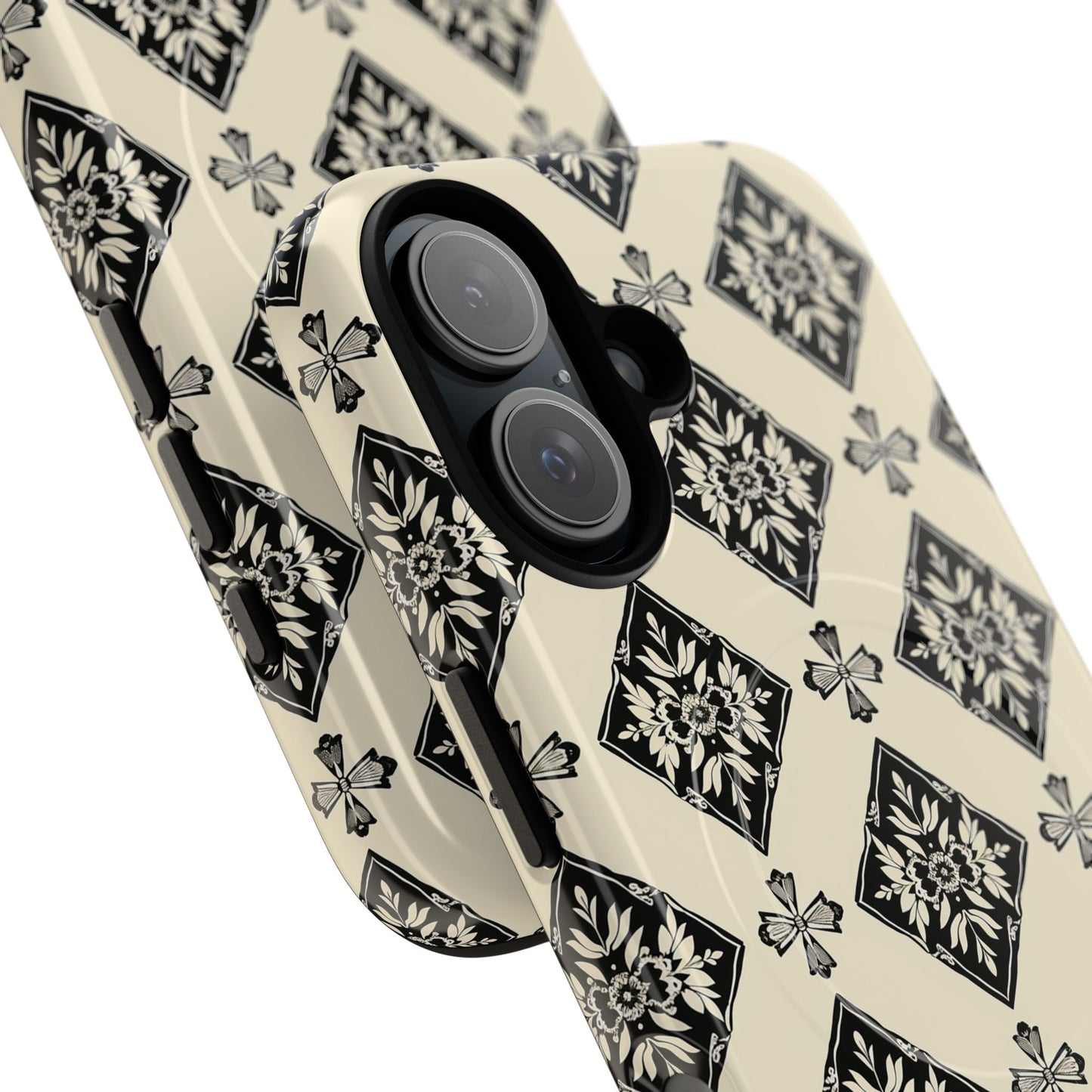 Flora Noir Tough Magnetic Case